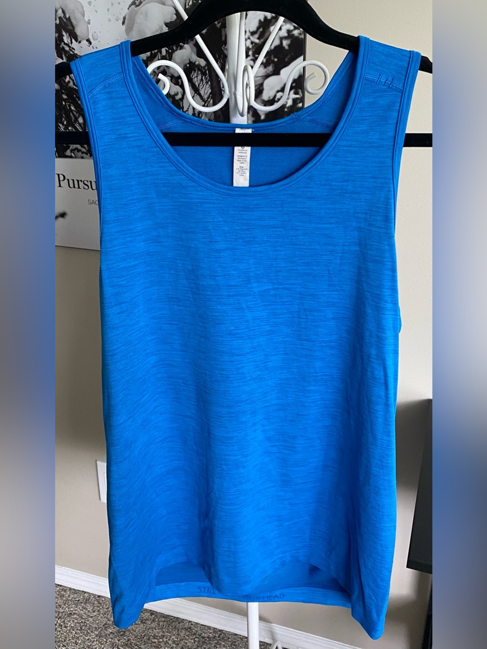 lululemon athletica Bright Blue Sleeveless Tank